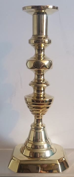 Brass Candlestick 23a
