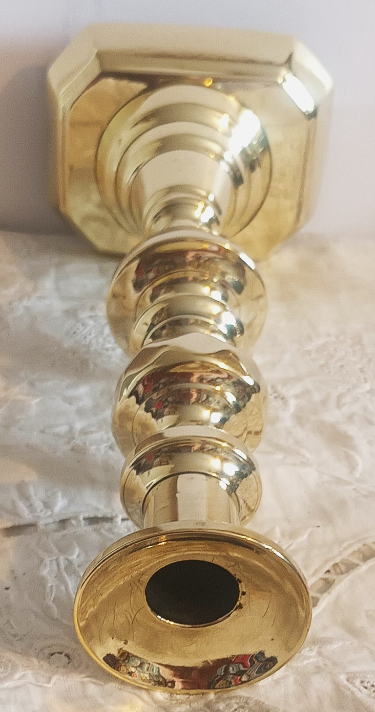 Brass Candlestick 23e