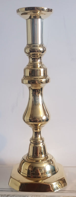 Brass Candlestick 24a