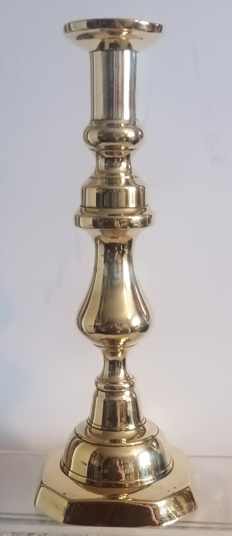 Brass Candlestick 24b