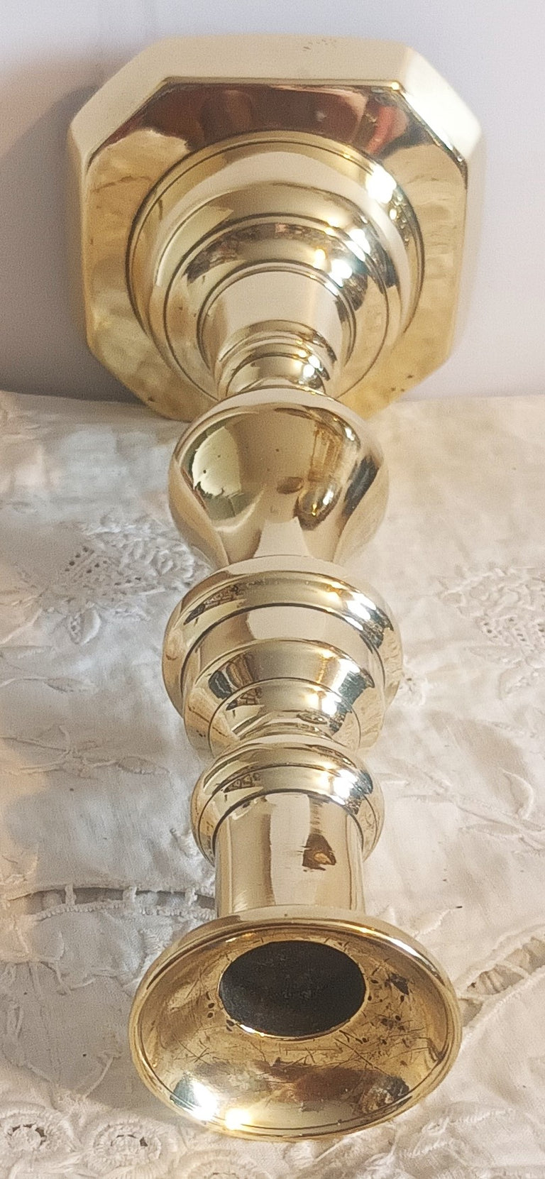 Brass Candlestick 24e