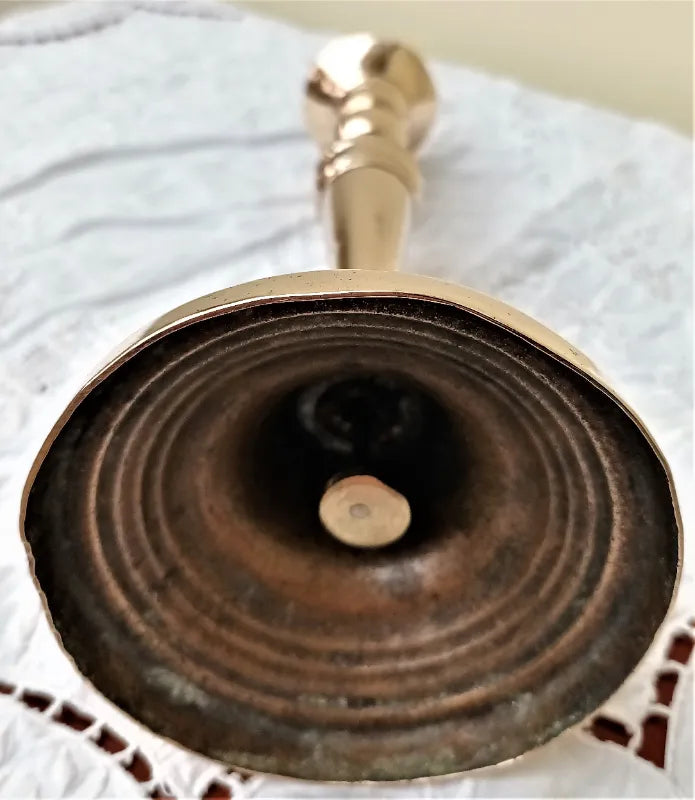 Antique English Georgian Brass Candlestick