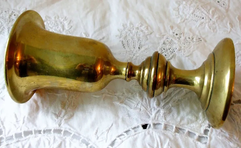 Antique English Georgian Brass Chalice or Goblet