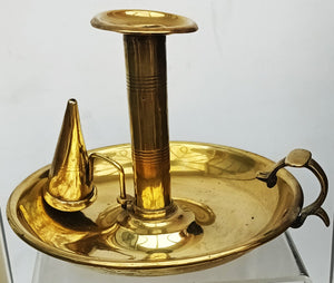 Brass Chamberstick and Snuffer 3a
