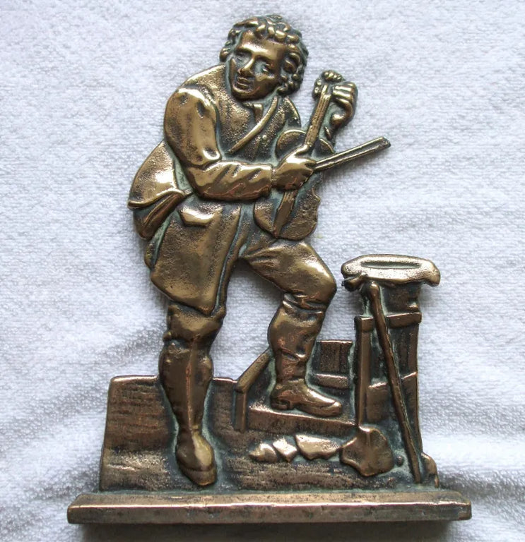 Antique Victorian Brass Chimney Ornament