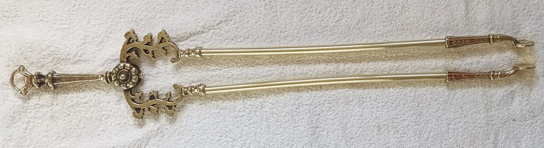 Brass Fire Irons 1h