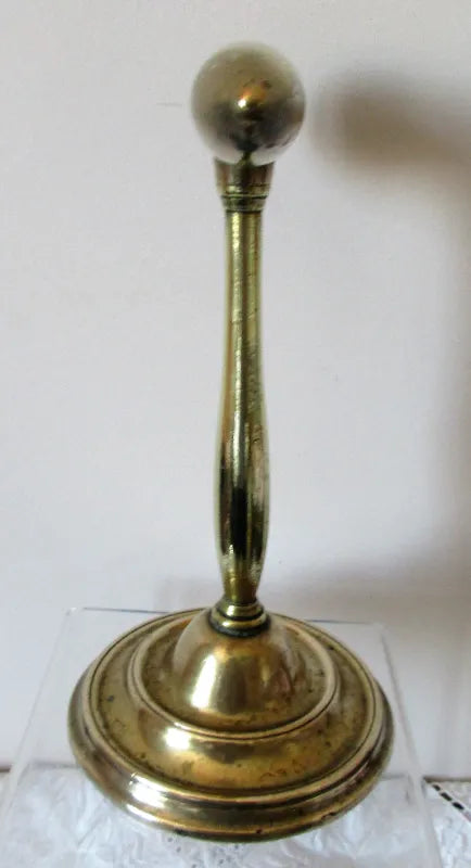 Antique English Victorian Brass Goffering Iron