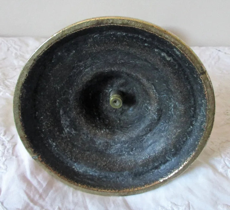Antique English Victorian Brass Goffering Iron