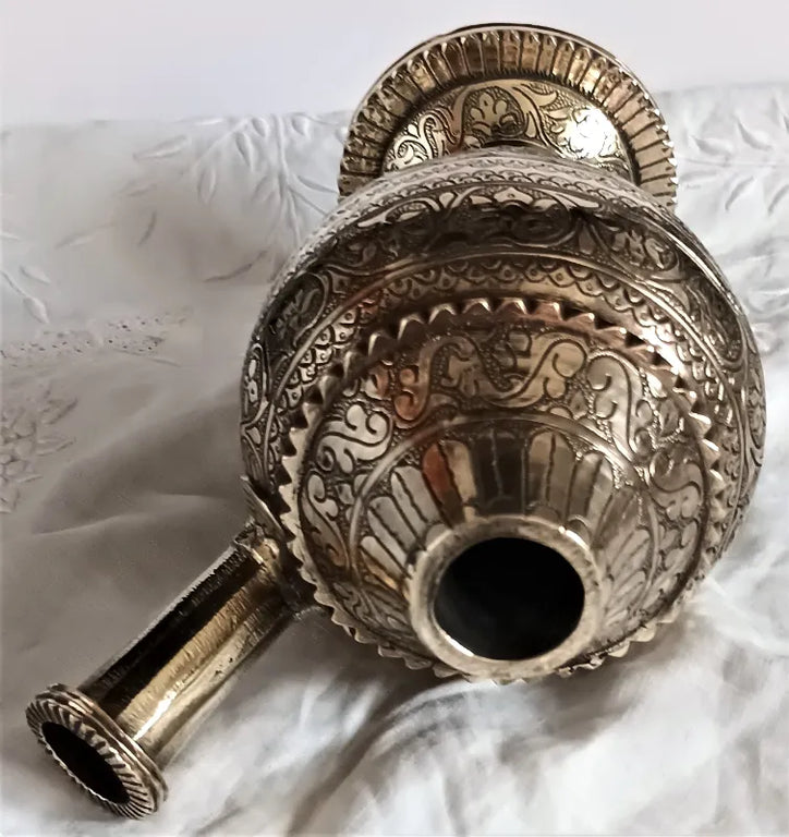 Vintage Brass Islamic Hookah