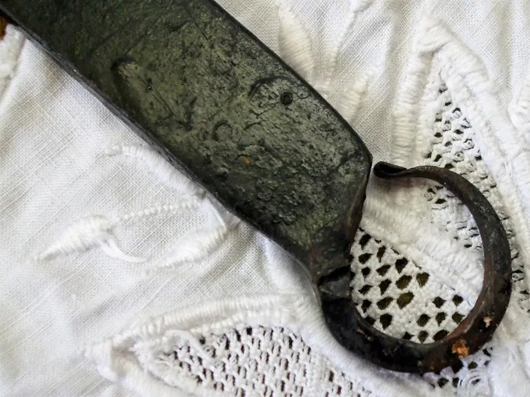 Antique English Victorian Brass Pan / Skillet ~ Medium