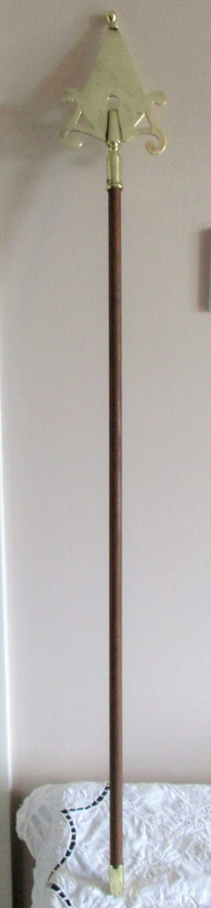 Brass Pole Head Westonzoyland 1a