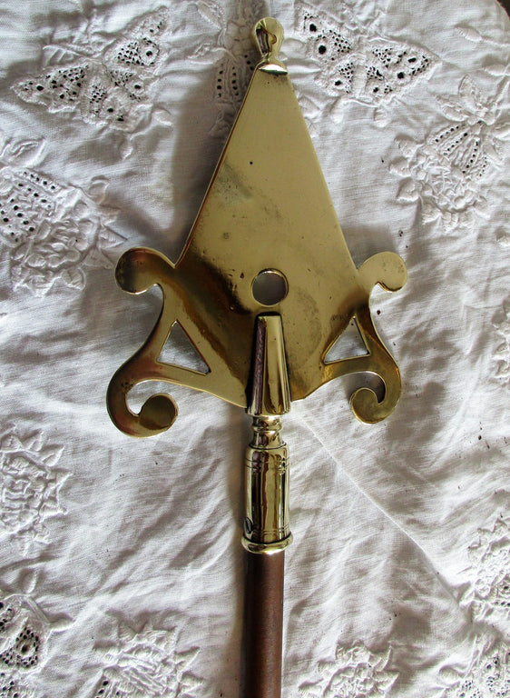 Brass Pole Head Westonzoyland 1c
