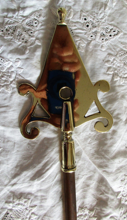 Brass Pole Head Westonzoyland 1d