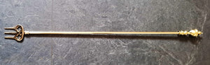 Brass Toasting Fork 1a
