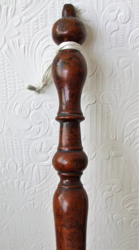 Antique English Georgian Brass & Copper Warming Pan