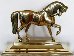 Brass Chimney Horse