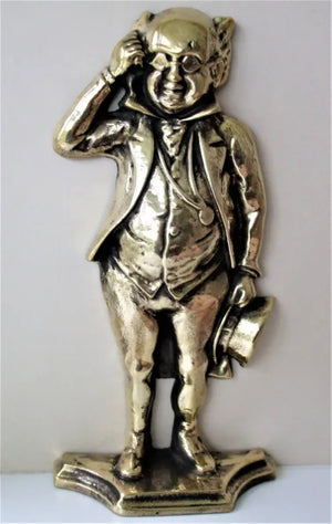 Brass Doorstop Mr Pickwick