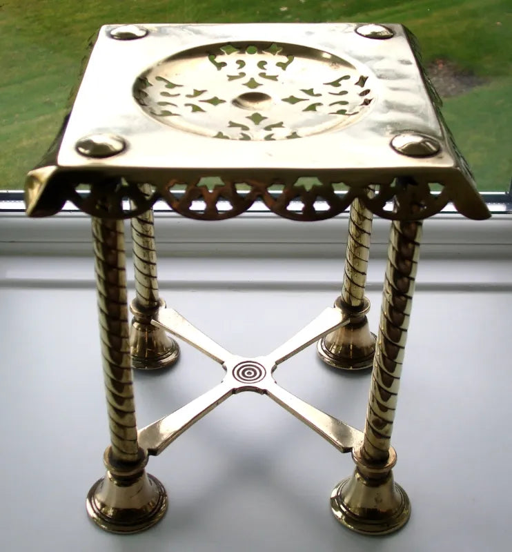 Brass Kettle Stand