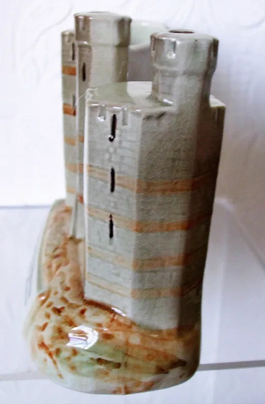 Vintage Bretby Art Pottery Commemorative Model of Caernarfon Castle