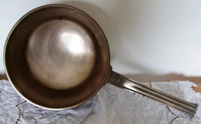 Antique English Georgian Bronze Skillet / Posnet