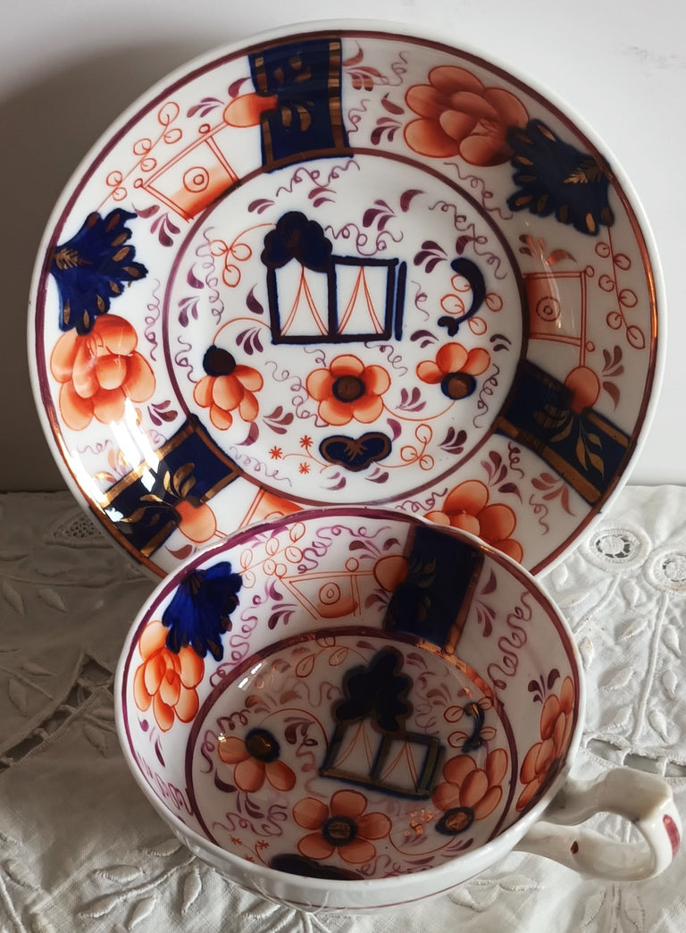 Antique Victorian Gaudy Welsh 