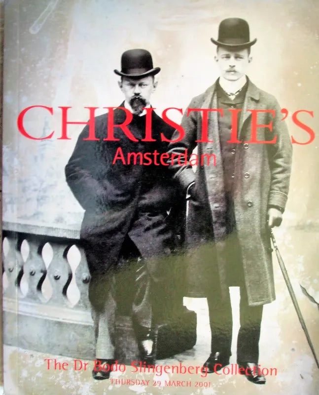 Christie's ~ Dr. Bodo Slingenberg ~ Amsterdam ~ 29. 03. 2001