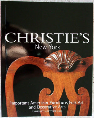 Christie's ~ American Decorative Arts ~ New York ~ 05. 10. 2000