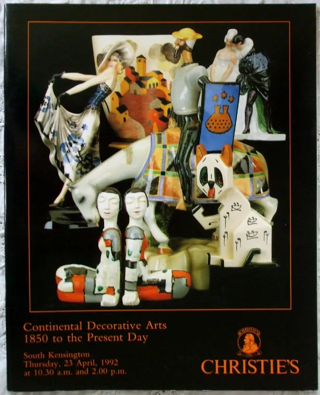 Christie's ~ Continental Decorative Arts, 1850 to the Present Day ~ London ~ 23. 04. 1992