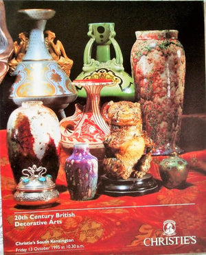 Christie's ~ 20th Century British Decorative Arts ~ London ~ 13. 10. 1995