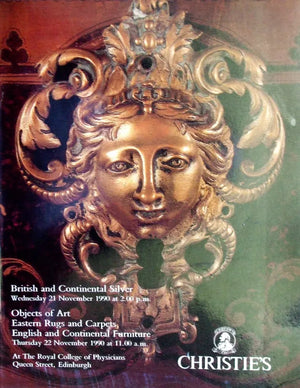 Christie's ~ Antiques & Collectables ~ Edinburgh ~ 22. 11. 1990