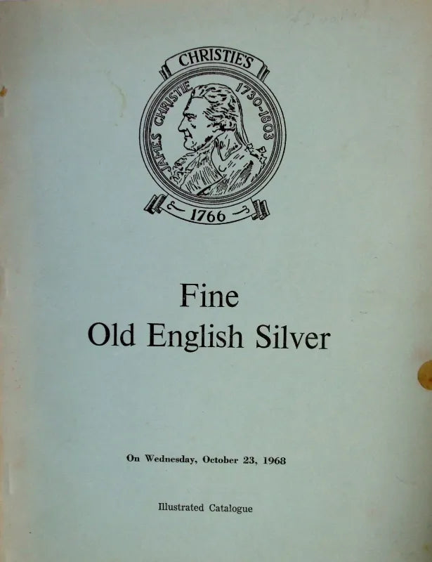 Christie's ~ Old English Silver ~ London ~ 23. 10. 1968