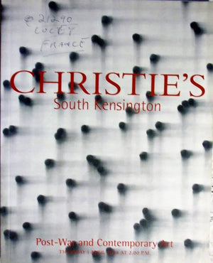 Christie's ~ Post-War & Contemporary Art ~ London ~ 01. 04. 2004