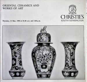 Christie's ~ Oriental Ceramics & W. O. A. ~ London ~ 31. 05. 1990