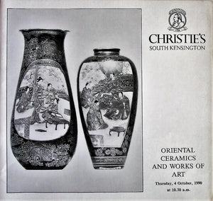 Christie's ~ Oriental Ceramics & W. O. A. ~ London ~ 04. 10. 1990