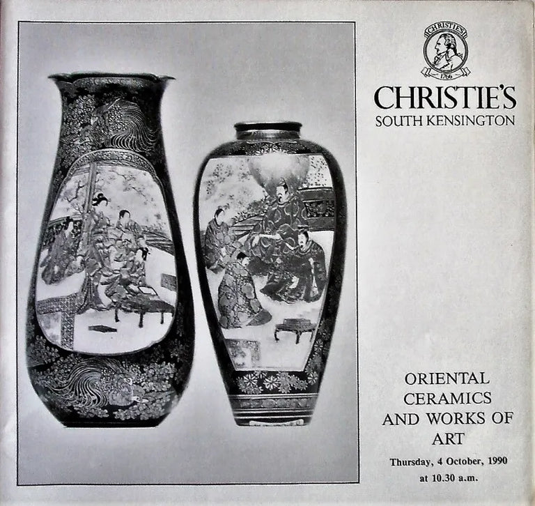 Christie's ~ Oriental Ceramics & W. O. A. ~ London ~ 04. 10. 1990