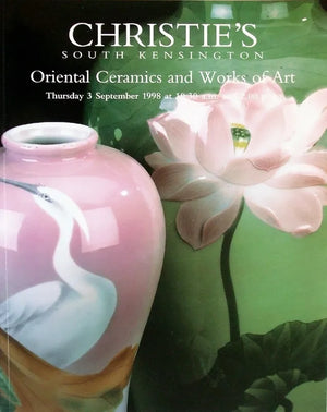 Christie's ~ Oriental Ceramics & W. O. A. ~ London ~ 03. 09. 1998
