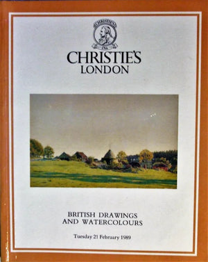 Christie's ~ British Drawings & Watercolours ~ London  21.02.1989