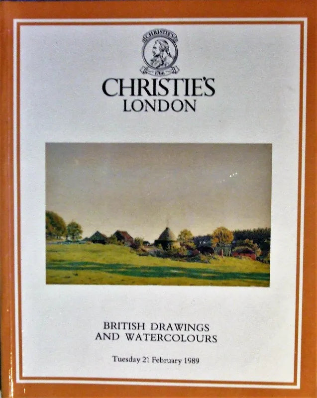 Christie's ~ British Drawings & Watercolours ~ London  21.02.1989