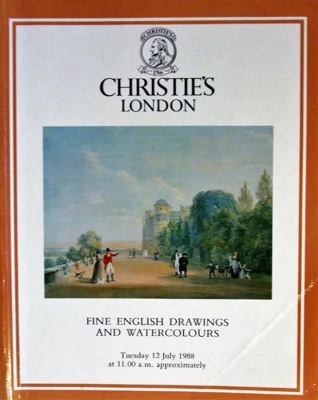 Christie's ~ Drawings & Watercolours ~ London ~ 12. 07. 1988