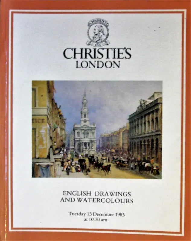 Christie's ~ Drawings & Watercolours ~ London ~ 13. 12. 1983