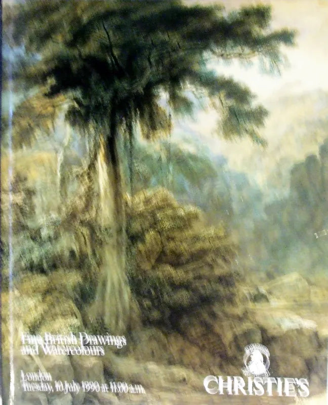 Christie's ~ British Drawings & Watercolours ~ London  10.07.1990