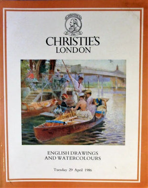 Christie's ~ English Drawings & Watercolours ~ London  29.04.1986