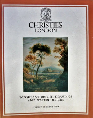 Christie's ~ British Drawings & Watercolours ~ London  21.03.1989