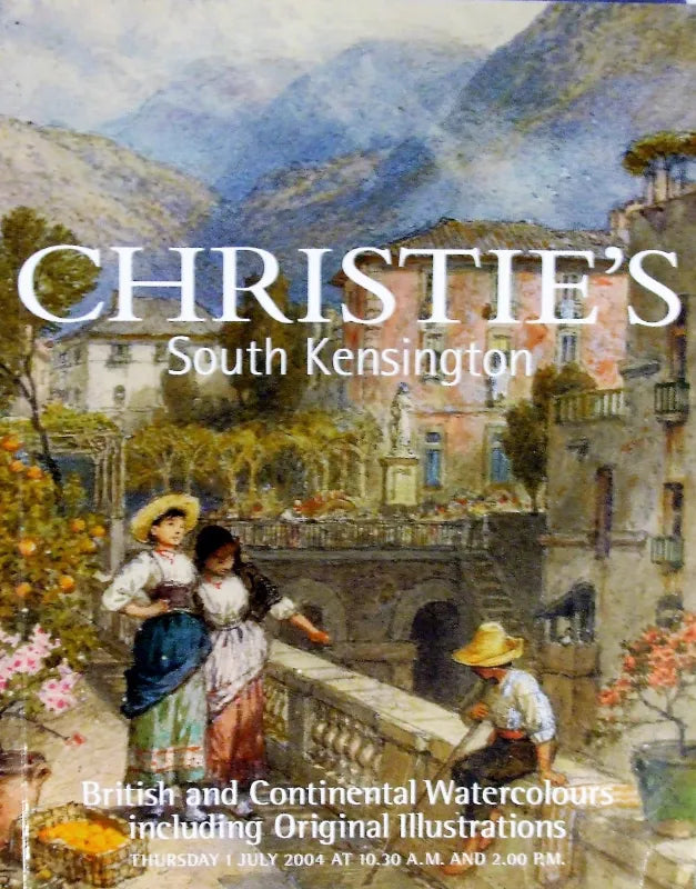 Christie's ~ Watercolours ~ London ~ 01. 07. 2004