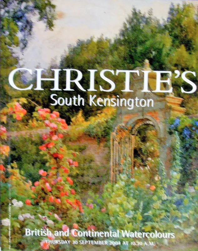Christie's ~ British & Continental W/colours  London  30. 09. 2004
