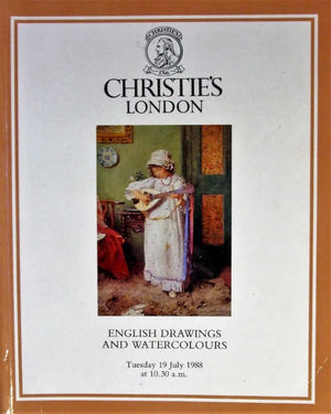 Christie's ~ Drawings & Watercolours ~ London ~ 19. 07. 1988
