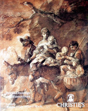 Christie's ~ British Drawings & Watercolours ~ London  14.07.1992