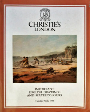 Christie's ~ English Drawings, Watercolours ~ London ~ 09.07.1985
