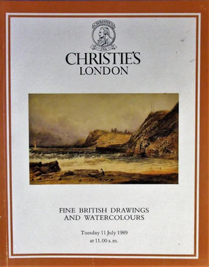 Christie's ~ British Drawings & Watercolours ~ London  11.07.1989