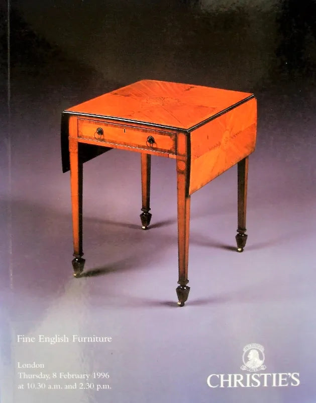 Christie's ~ English Furniture ~ London ~ 08. 02. 1996
